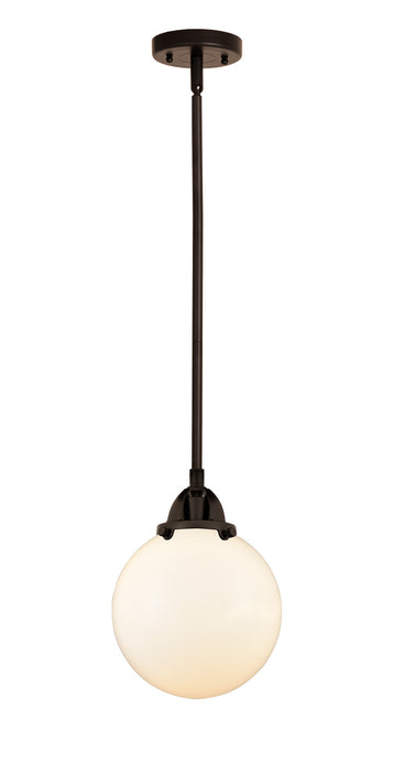 Innovations 288-1S-OB-G201-8 One Light Mini Pendant, Oil Rubbed Bronze