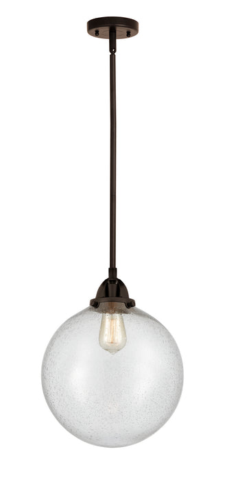 Innovations 288-1S-OB-G204-12 One Light Mini Pendant, Oil Rubbed Bronze