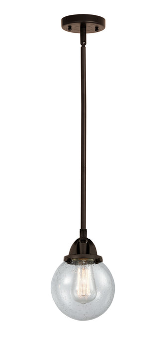 Innovations 288-1S-OB-G204-6 One Light Mini Pendant, Oil Rubbed Bronze