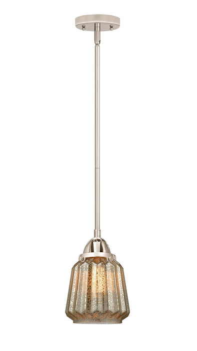 Innovations 288-1S-PN-G146 One Light Mini Pendant, Polished Nickel