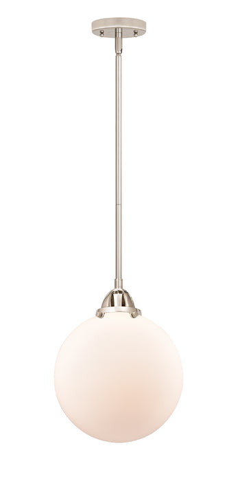 Innovations 288-1S-PN-G201-10 One Light Mini Pendant, Polished Nickel