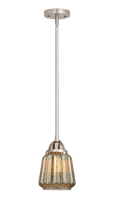Innovations 288-1S-SN-G146 One Light Mini Pendant, Brushed Satin Nickel