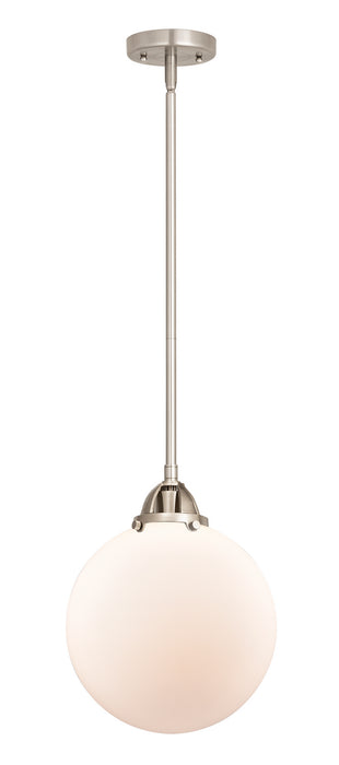 Innovations 288-1S-SN-G201-10 One Light Mini Pendant, Brushed Satin Nickel