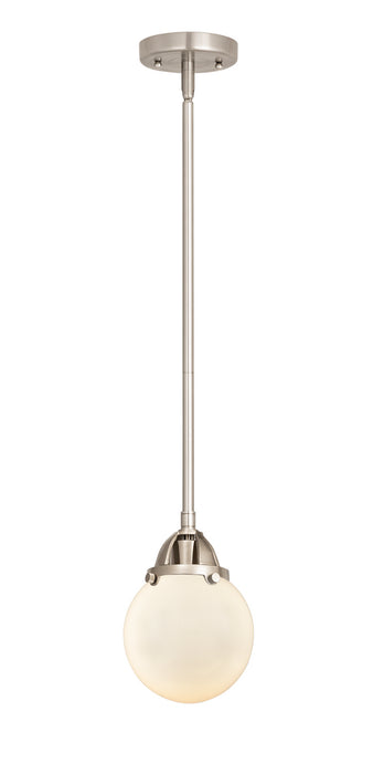 Innovations 288-1S-SN-G201-6 One Light Mini Pendant, Brushed Satin Nickel