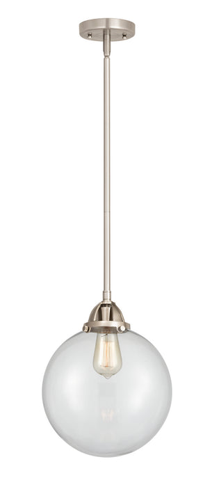 Innovations 288-1S-SN-G202-10 One Light Mini Pendant, Brushed Satin Nickel