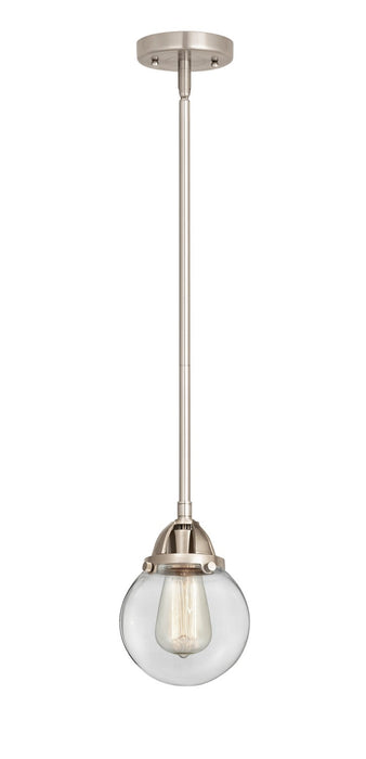 Innovations 288-1S-SN-G202-6-LED LED Mini Pendant, Brushed Satin Nickel