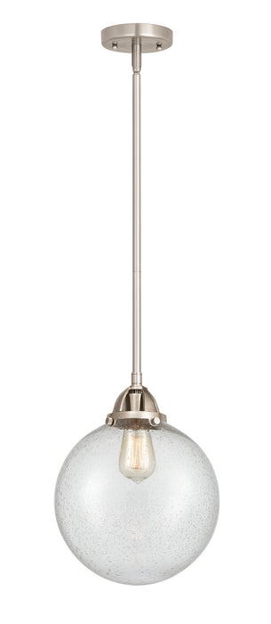 Innovations 288-1S-SN-G204-10 One Light Mini Pendant, Brushed Satin Nickel