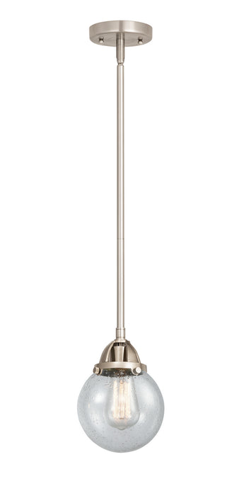 Innovations 288-1S-SN-G204-6 One Light Mini Pendant, Brushed Satin Nickel