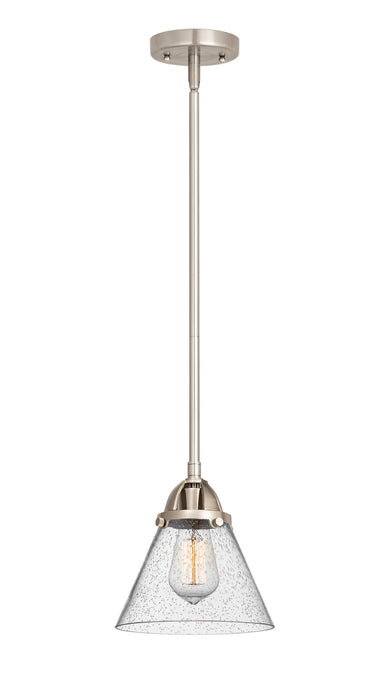 Innovations 288-1S-SN-G44 One Light Mini Pendant, Brushed Satin Nickel