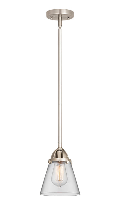 Innovations 288-1S-SN-G62 One Light Mini Pendant, Brushed Satin Nickel