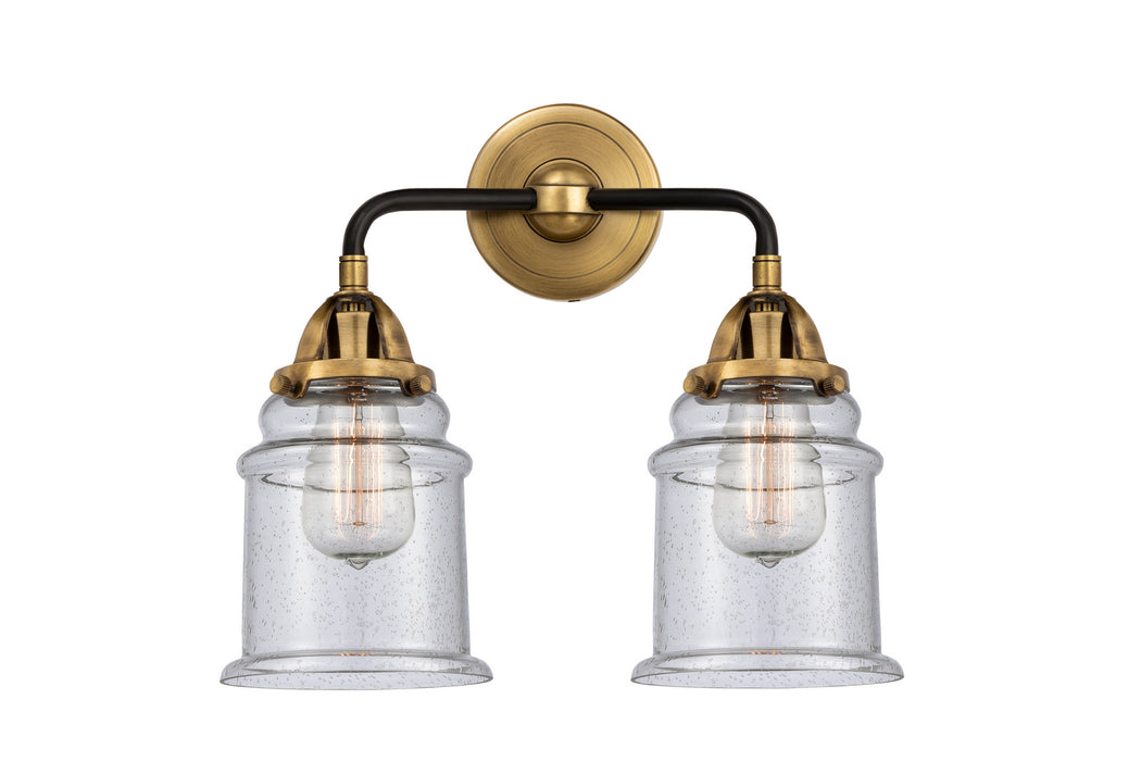 Innovations 288-2W-BAB-G184 Two Light Bath Vanity, Black Antique Brass