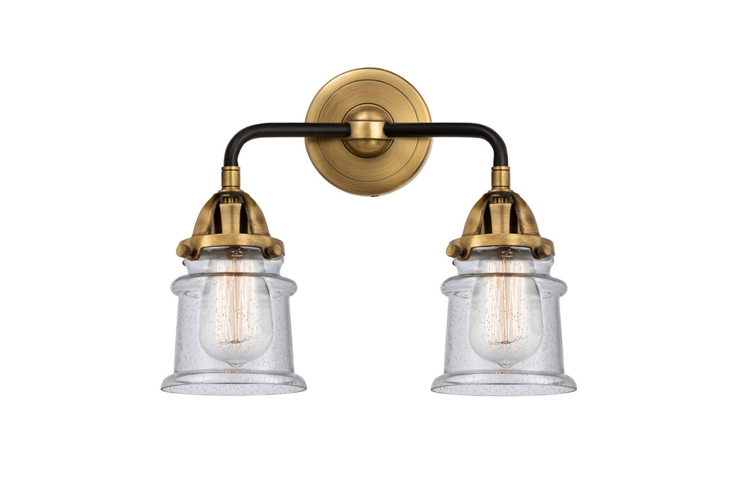 Innovations 288-2W-BAB-G184S Two Light Bath Vanity, Black Antique Brass