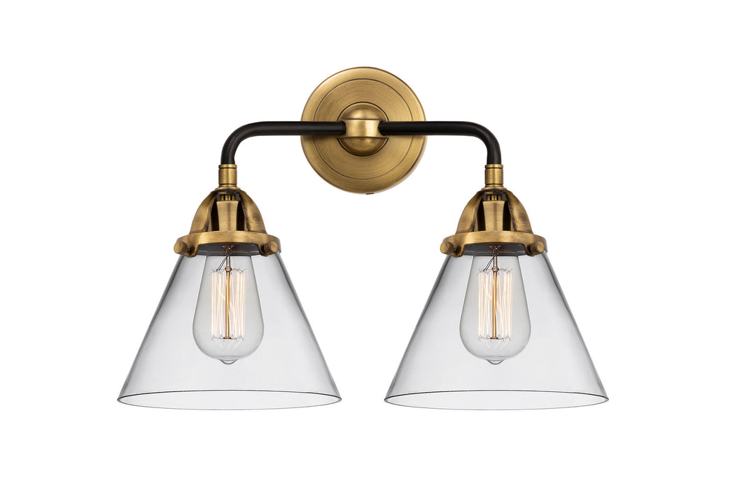 Innovations 288-2W-BAB-G42 Two Light Bath Vanity, Black Antique Brass