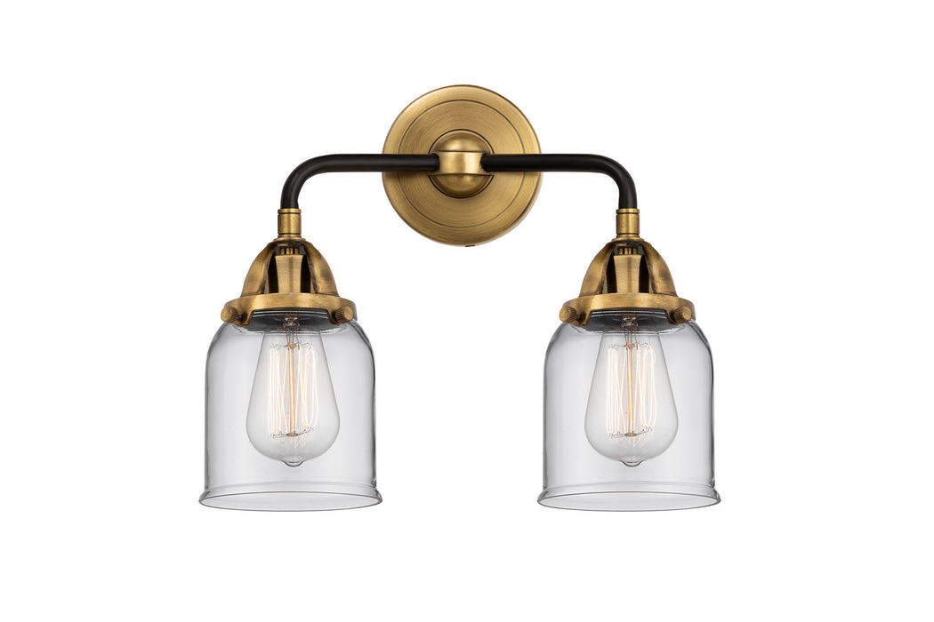 Innovations 288-2W-BAB-G52 Two Light Bath Vanity, Black Antique Brass
