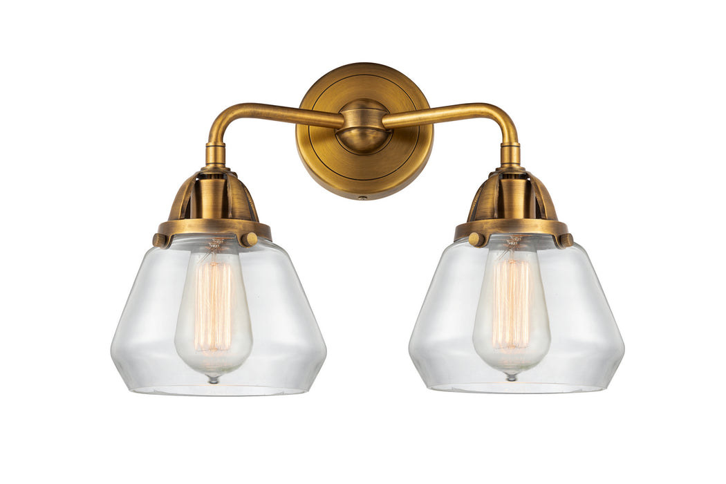 Innovations 288-2W-BB-G172 Two Light Bath Vanity, Brushed Brass