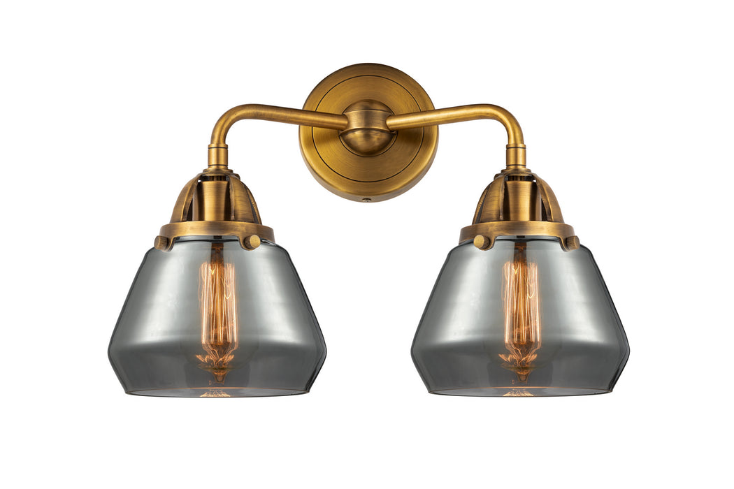 Innovations 288-2W-BB-G173 Two Light Bath Vanity, Brushed Brass