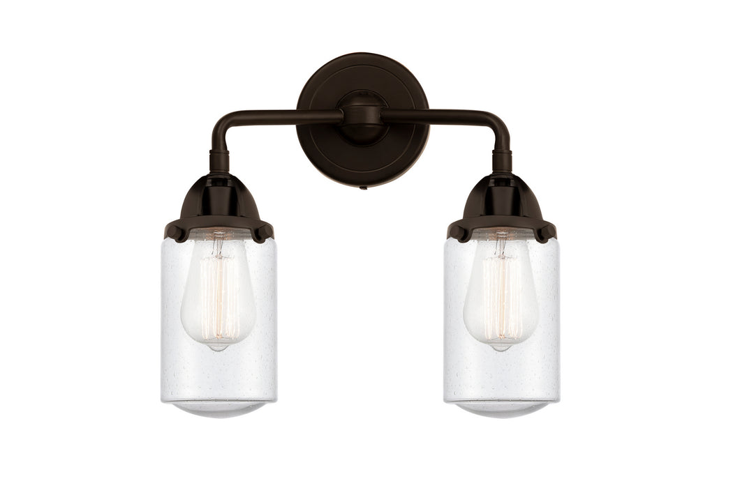 Innovations 288-2W-OB-G314 Two Light Bath Vanity, Oil Rubbed Bronze