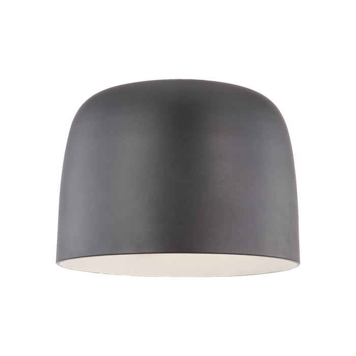 Kuzco Lighting FM44912-BK/WH LED Flush Mount, Black/White