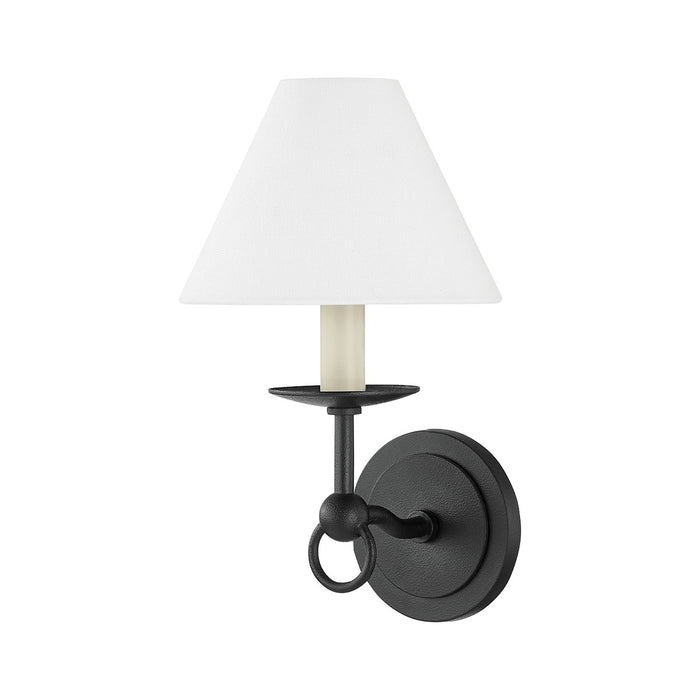 Troy Lighting B7012-FOR One Light Wall Sconce, Forged Iron