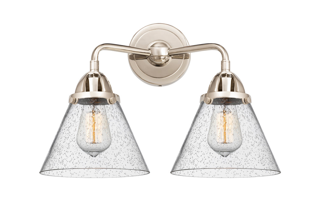 Innovations 288-2W-PN-G44 Two Light Bath Vanity, Polished Nickel