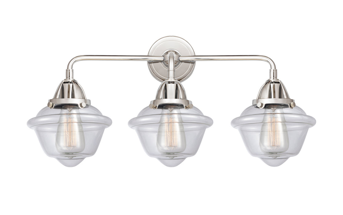 Innovations 288-3W-PC-G532 Three Light Bath Vanity, Polished Chrome
