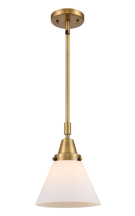 Innovations 447-1S-BB-G41 One Light Mini Pendant, Brushed Brass
