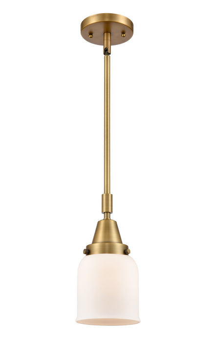 Innovations 447-1S-BB-G51 One Light Mini Pendant, Brushed Brass