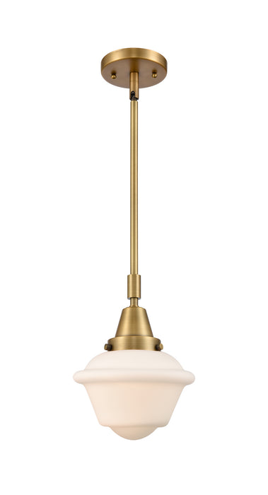 Innovations 447-1S-BB-G531 One Light Mini Pendant, Brushed Brass