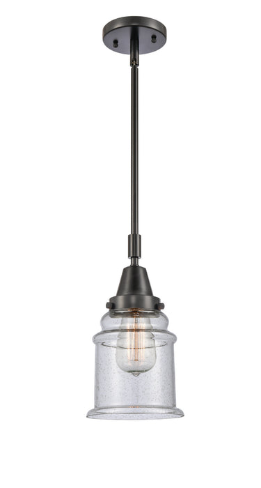 Innovations 447-1S-BK-G184-LED LED Mini Pendant, Matte Black