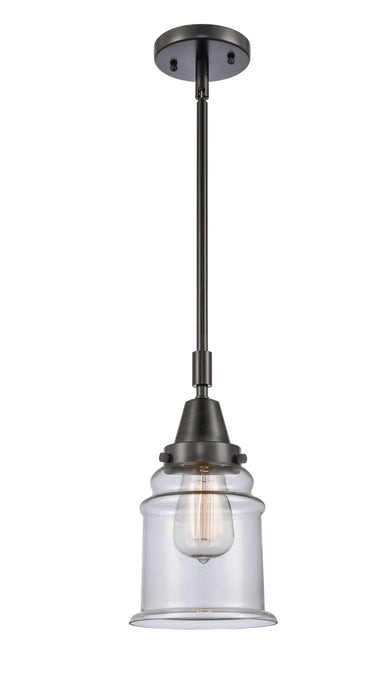 Innovations 447-1S-BK-G182-LED LED Mini Pendant, Matte Black