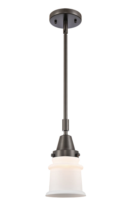 Innovations 447-1S-OB-G181S One Light Mini Pendant, Oil Rubbed Bronze