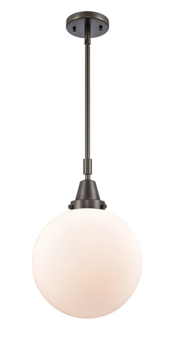 Innovations 447-1S-OB-G201-10 One Light Mini Pendant, Oil Rubbed Bronze