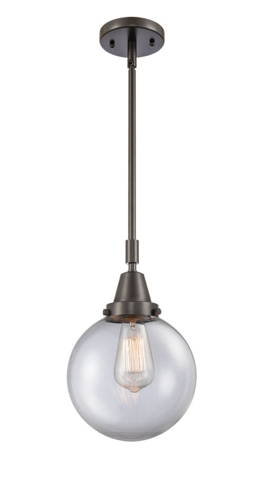 Innovations 447-1S-OB-G202-8-LED LED Mini Pendant, Oil Rubbed Bronze