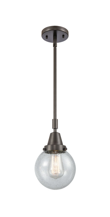 Innovations 447-1S-OB-G204-6-LED LED Mini Pendant, Oil Rubbed Bronze