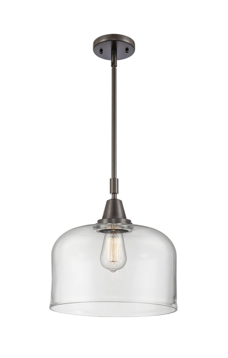 Innovations 447-1S-OB-G72-L One Light Mini Pendant, Oil Rubbed Bronze