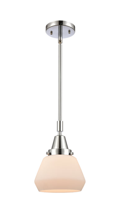 Innovations 447-1S-PC-G171 One Light Mini Pendant, Polished Chrome