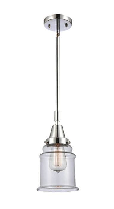 Innovations 447-1S-PC-G182 One Light Mini Pendant, Polished Chrome