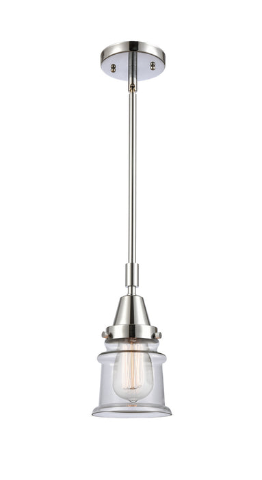 Innovations 447-1S-PC-G182S One Light Mini Pendant, Polished Chrome