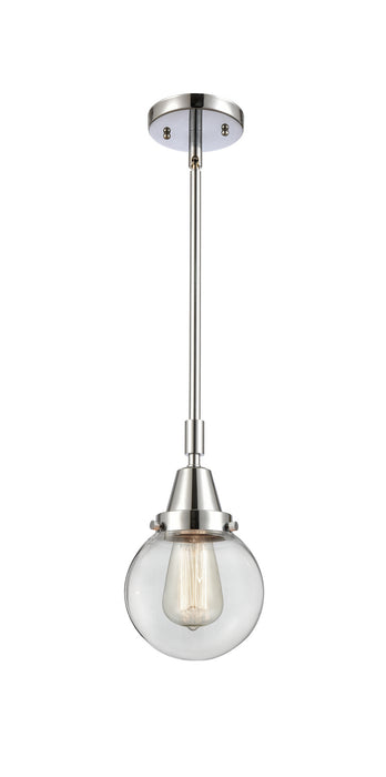 Innovations 447-1S-PC-G202-6-LED LED Mini Pendant, Polished Chrome