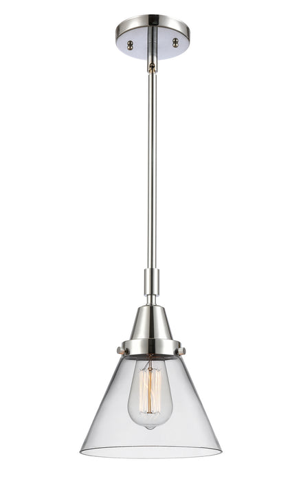 Innovations 447-1S-PC-G42 One Light Mini Pendant, Polished Chrome