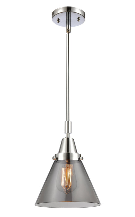 Innovations 447-1S-PC-G43 One Light Mini Pendant, Polished Chrome