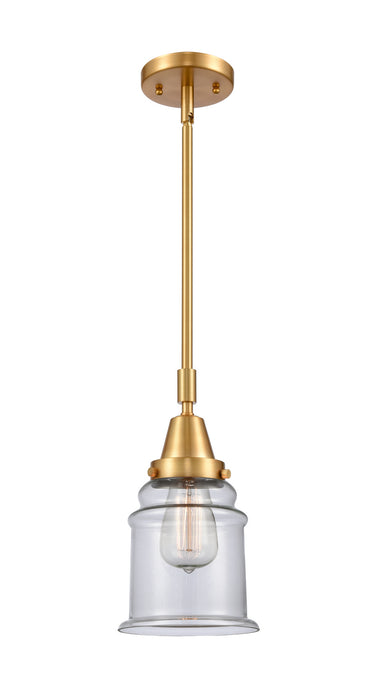 Innovations 447-1S-SG-G182-LED LED Mini Pendant, Satin Gold