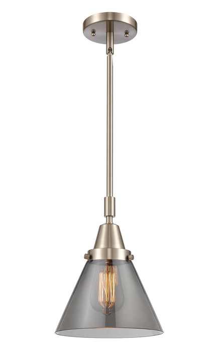 Innovations 447-1S-SN-G43 One Light Mini Pendant, Brushed Satin Nickel