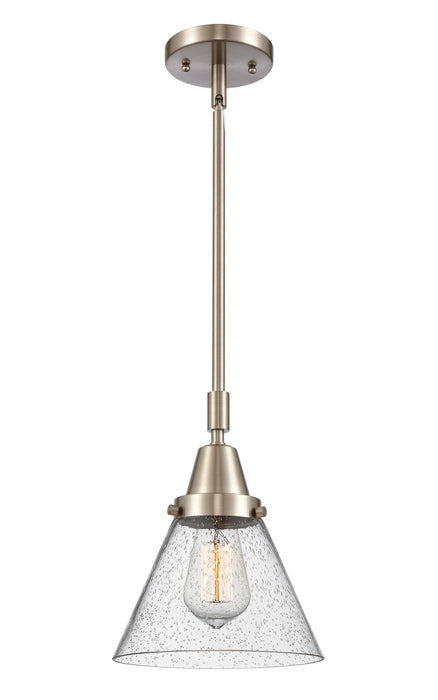 Innovations 447-1S-SN-G44 One Light Mini Pendant, Brushed Satin Nickel