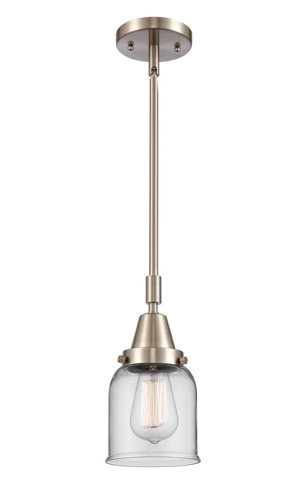 Innovations 447-1S-SN-G52 One Light Mini Pendant, Brushed Satin Nickel