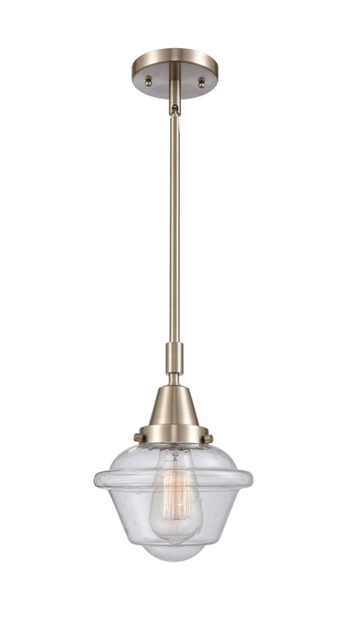 Innovations 447-1S-SN-G534 One Light Mini Pendant, Brushed Satin Nickel