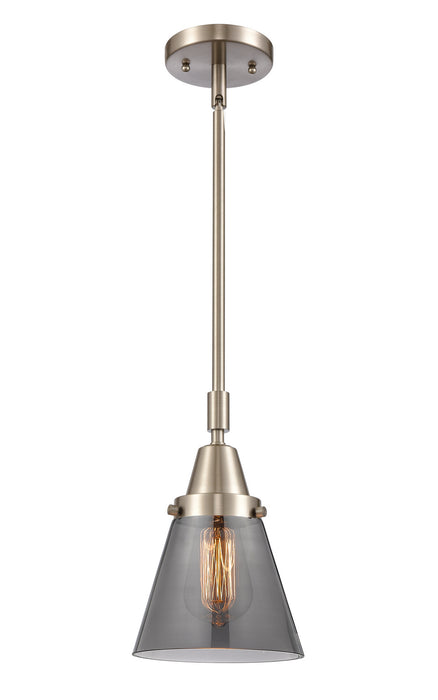 Innovations 447-1S-SN-G63 One Light Mini Pendant, Brushed Satin Nickel