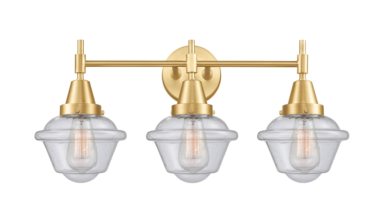 Innovations 447-3W-SG-G534-LED LED Bath Vanity, Satin Gold