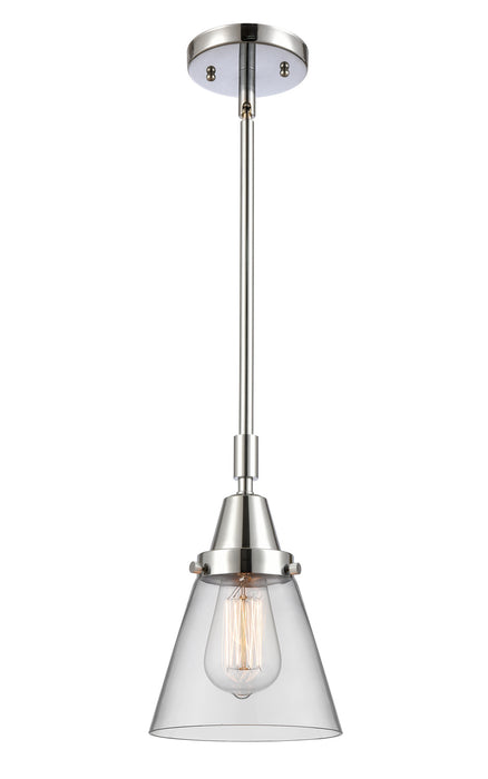 Innovations 447-1S-PC-G62 One Light Mini Pendant, Polished Chrome