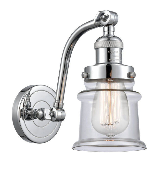 Innovations 515-1W-PC-G182S One Light Wall Sconce, Polished Chrome